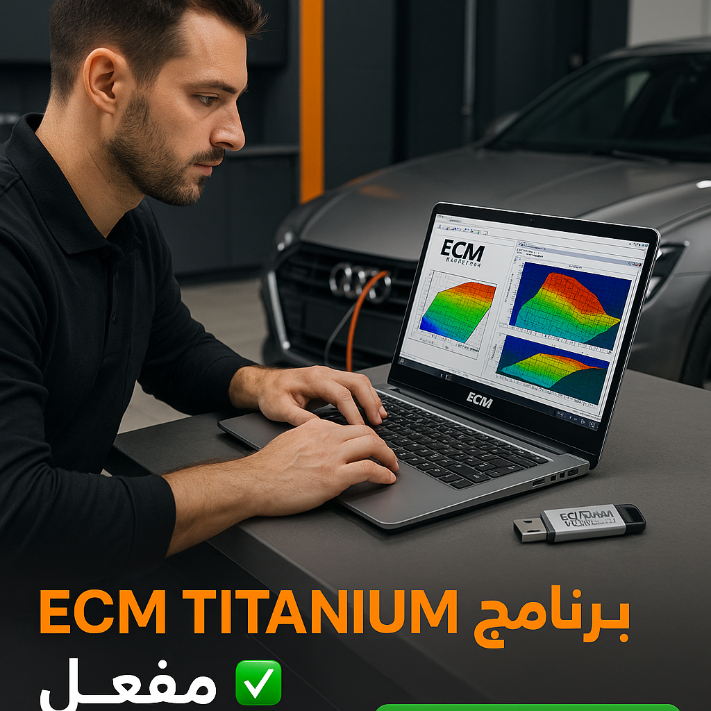 🚗 برنامج ECM TITANIUM (مفعّل بالكامل)