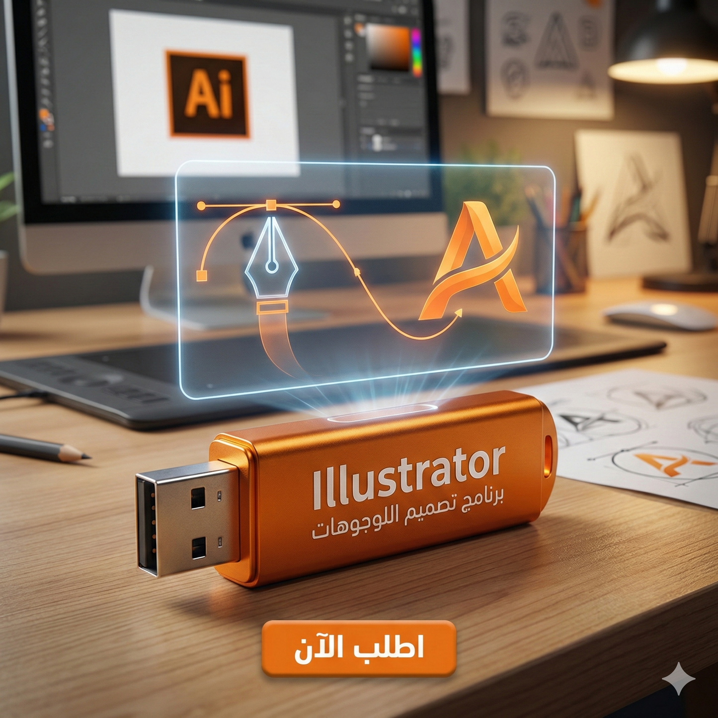 برنامج Illustrator (مفعّل بالكامل)