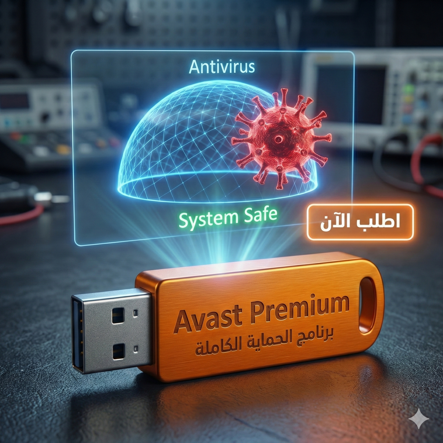 برنامج Avast (مفعّل بالكامل)