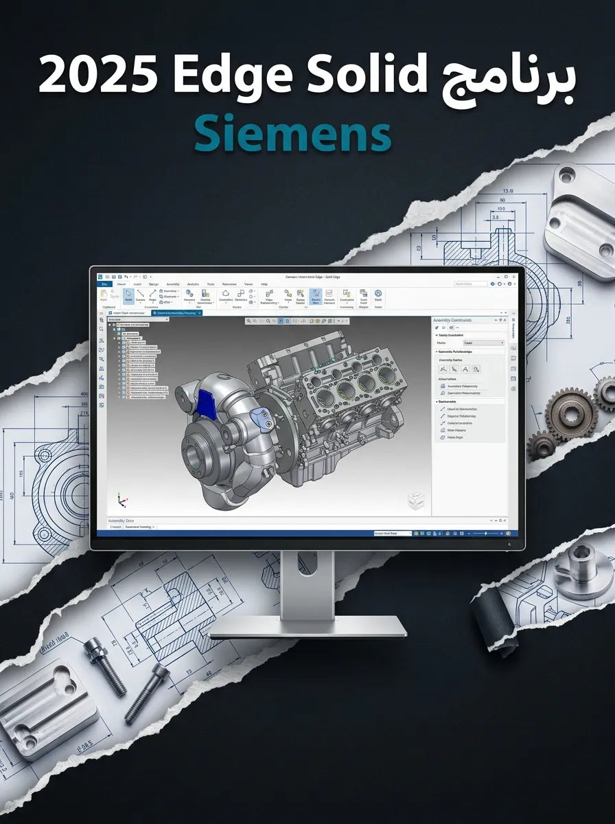 2025 Edge Solid Siemens برنامج (مفعّل بالكامل)