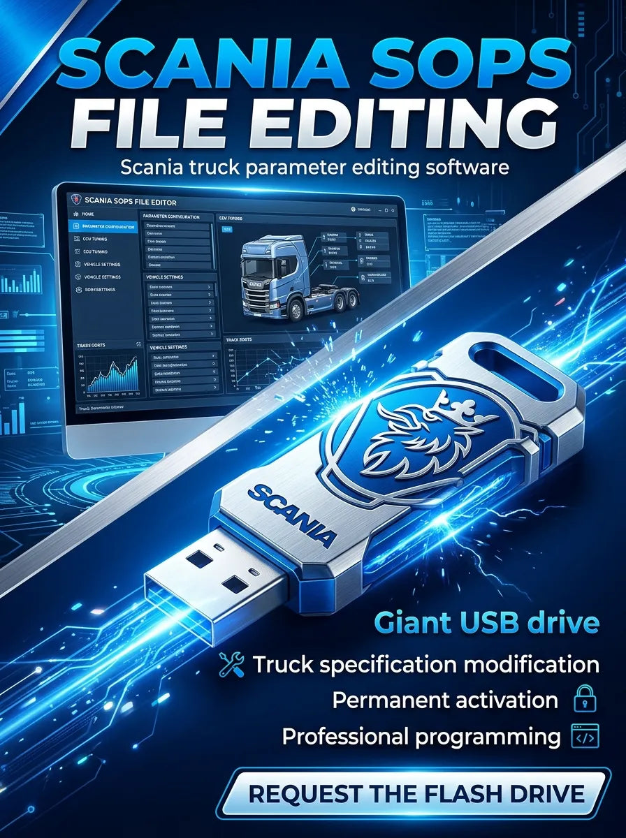 Scania SOPS Editor Tool Full برنامج (مفعّل بالكامل)