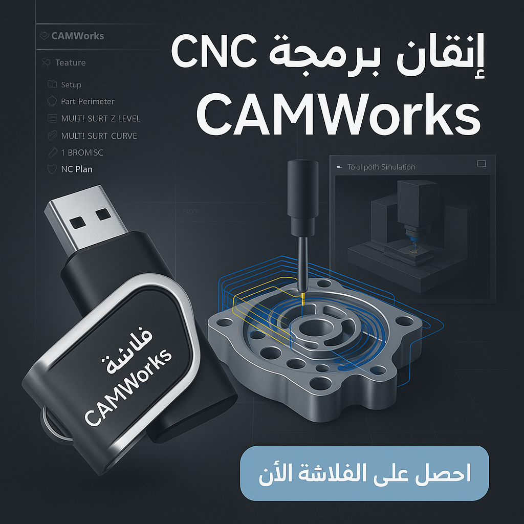 فلاشة تعلم CamWorks (الأكثر طلبا)
