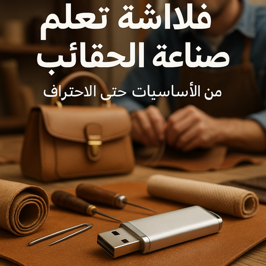 فلاشة تعلم صناعة الحقائب (الأكثر طلبا)