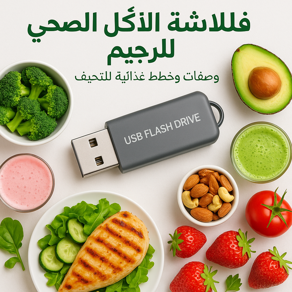 فلاشة الأكل الصحي للريجيم (الأكثر طلبا)