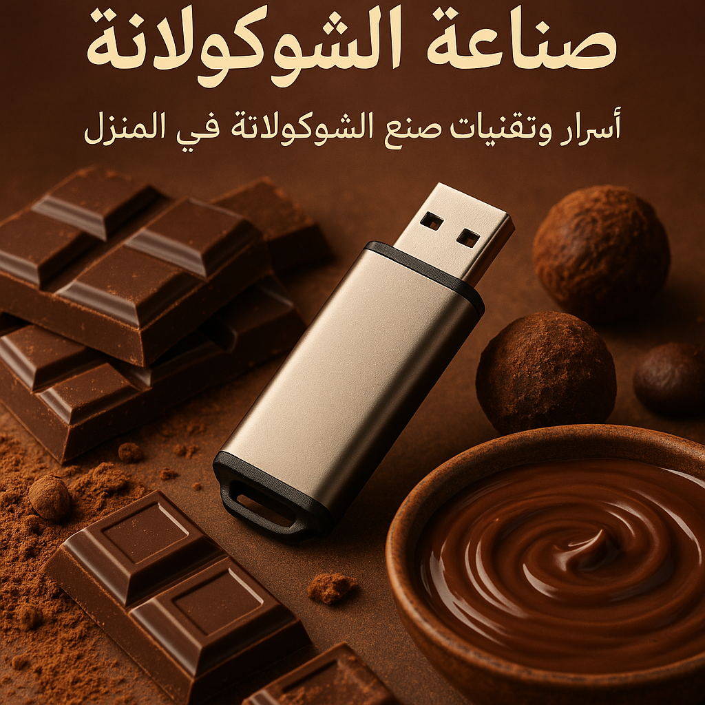 فلاشة تعلم صناعة الشكلاطة (الأكثر طلبا)