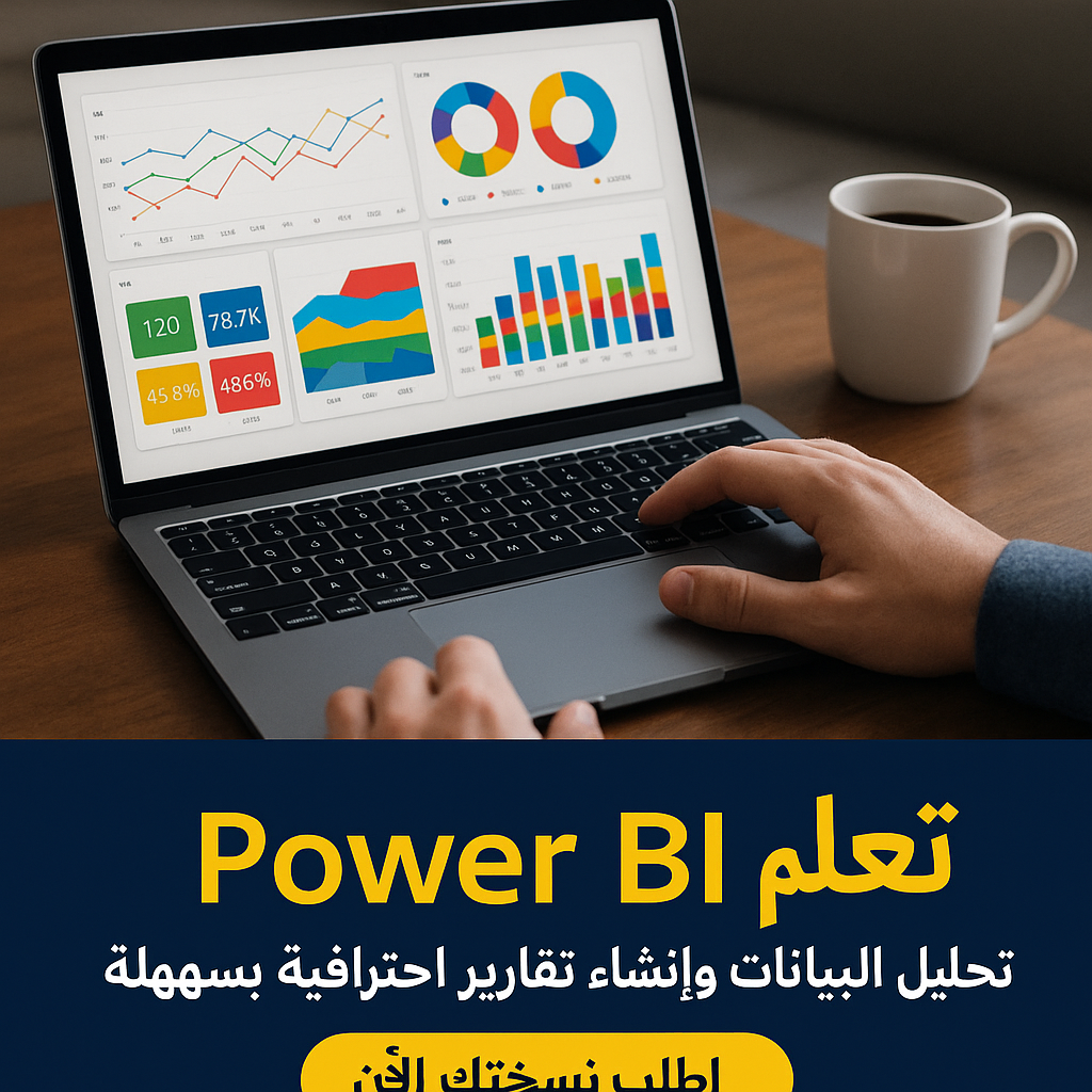 فلاشة تعلم برنامج Power BI (الأكثر طلبا)