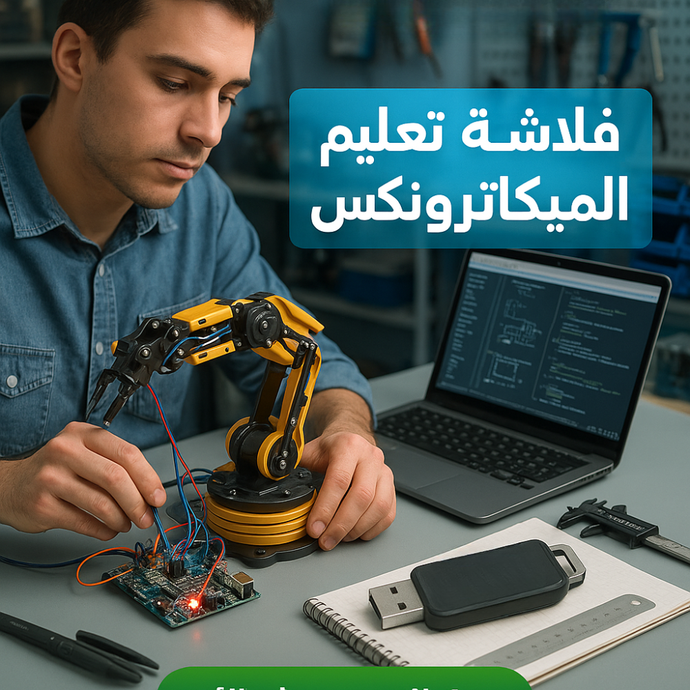 فلاشة تعلم الميكاترونيكس(الأكثر طلبا)