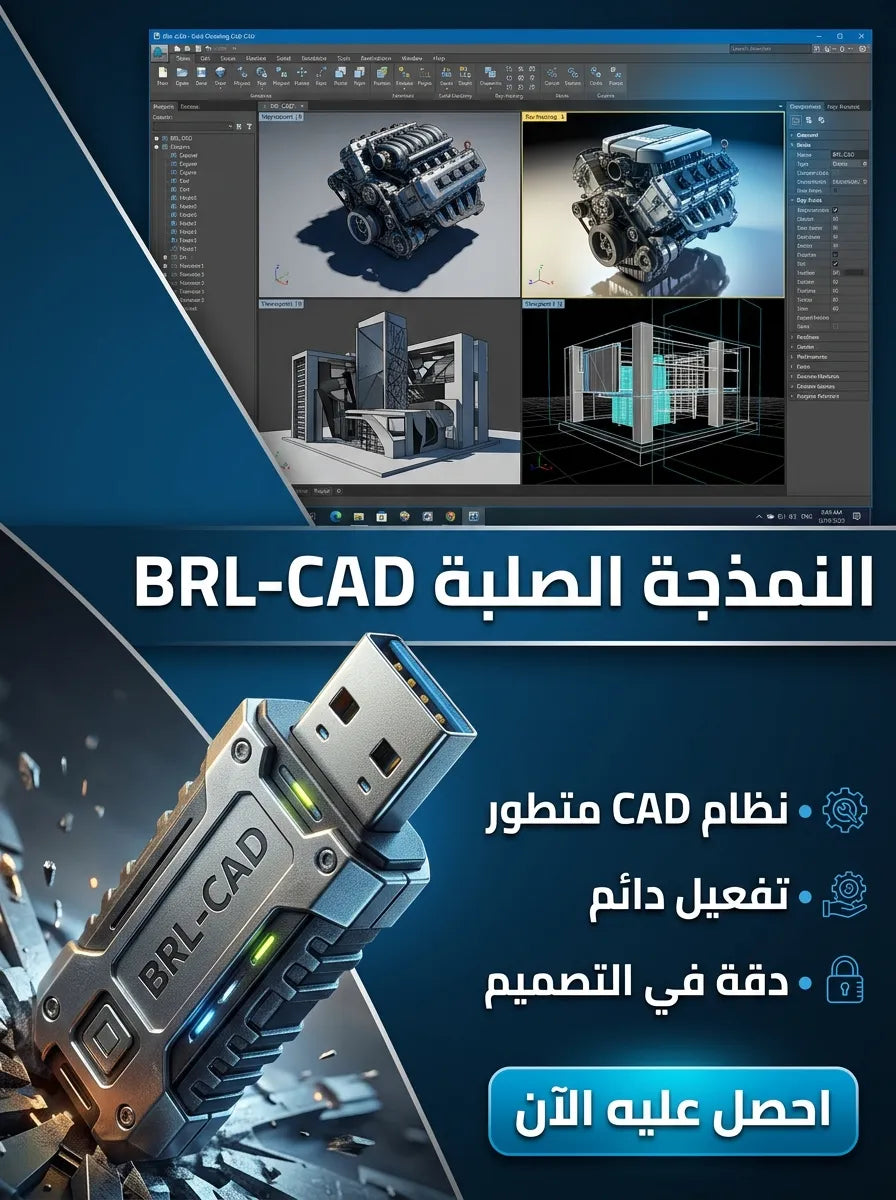 BRL-CAD برنامج (مفعّل بالكامل)