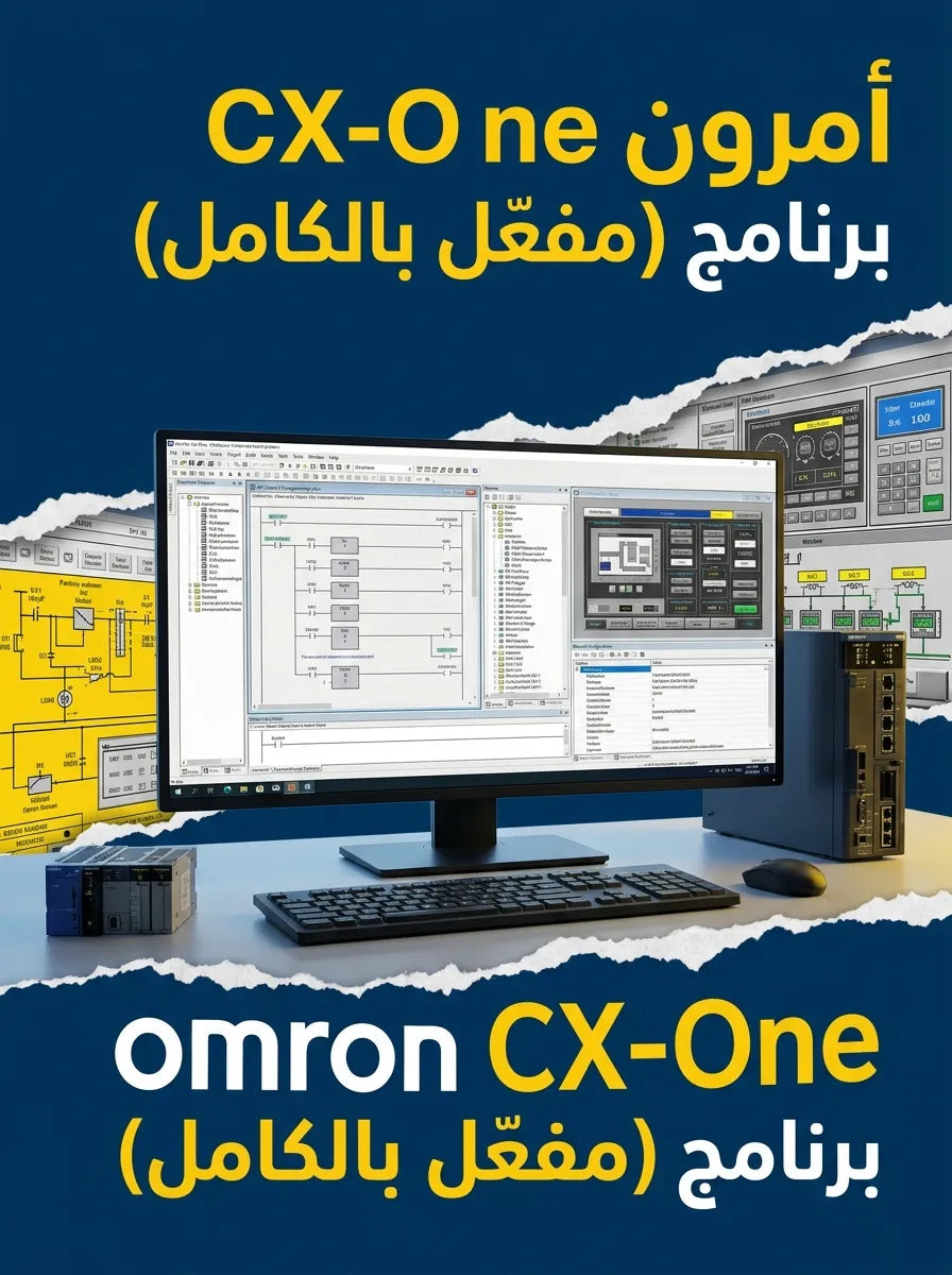 Omron CX-One برنامج (مفعّل بالكامل)