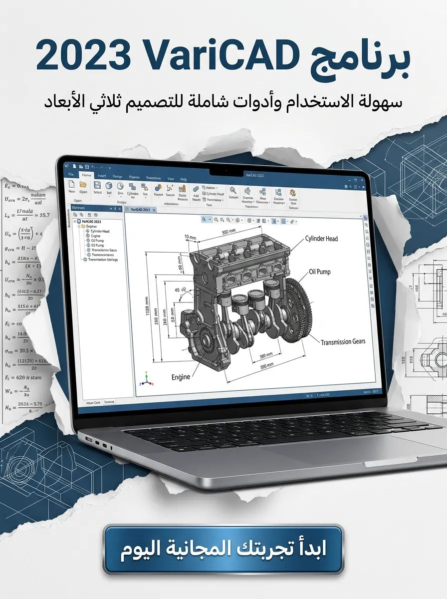 2023 VariCAD برنامج (مفعّل بالكامل)