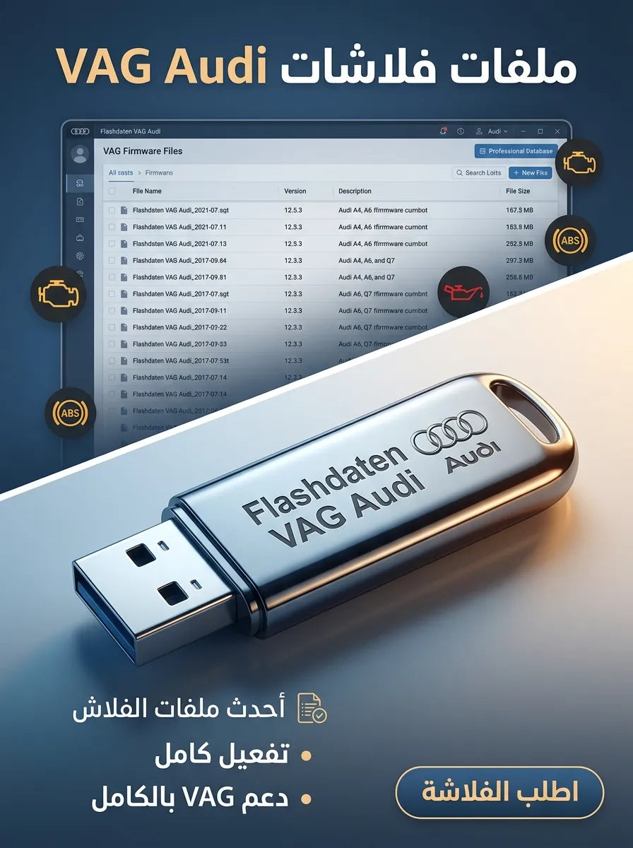 Flashdaten VAG Audi برنامج (مفعّل بالكامل)