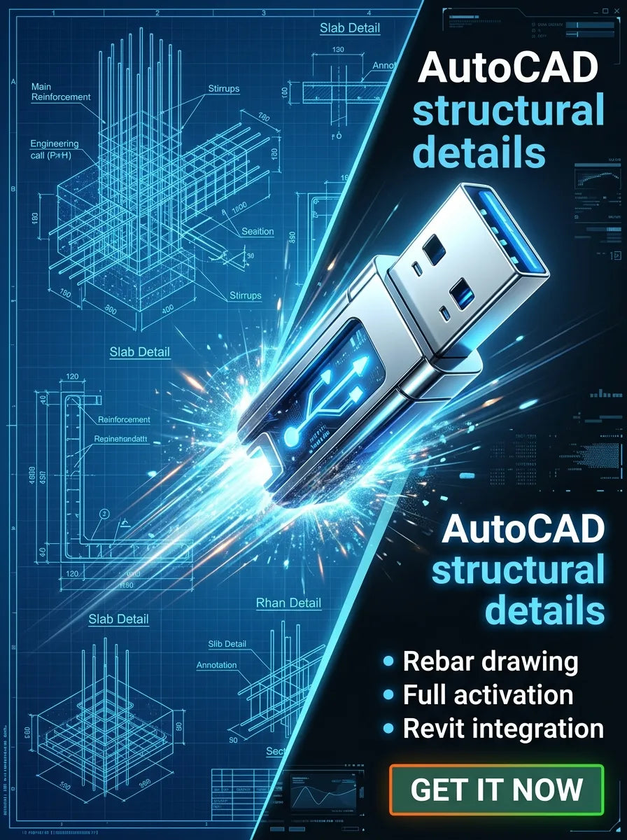 AutoCAD Structural Detailing برنامج (مفعّل بالكامل)