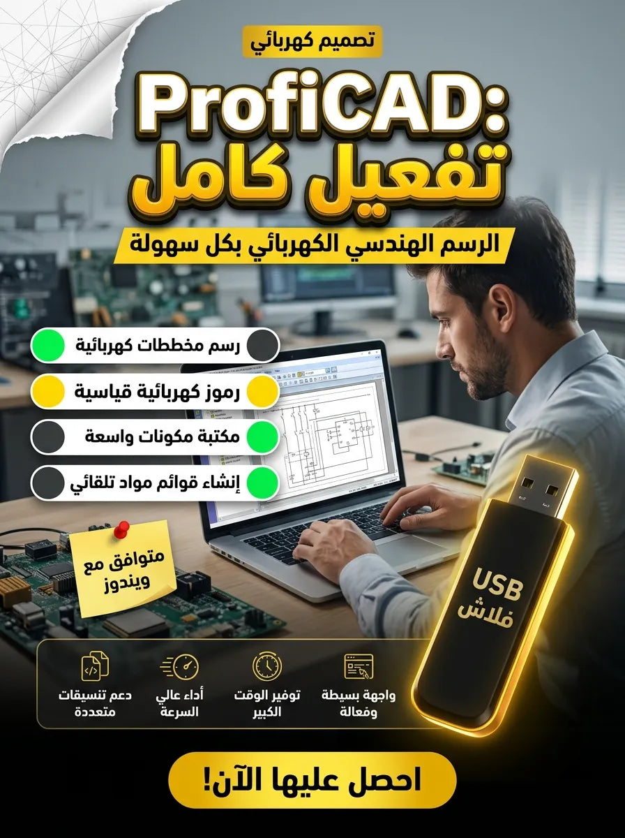 ProfiCAD برنامج (مفعّل بالكامل)
