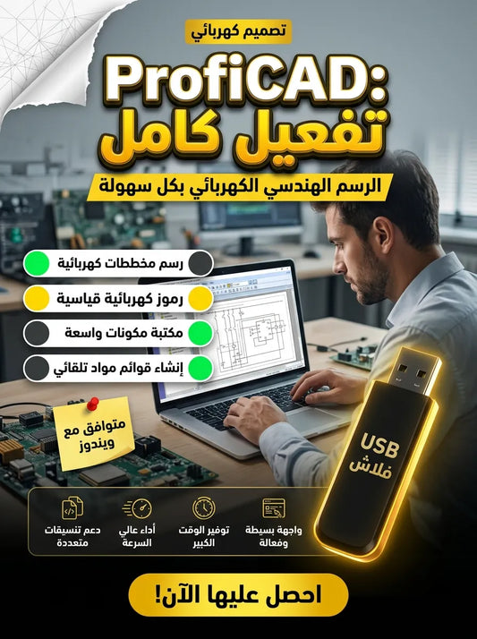 ProfiCAD برنامج (مفعّل بالكامل)