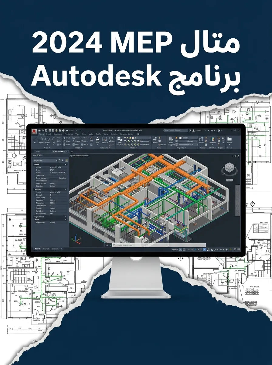 2024 MEP AutoCAD Autodesk برنامج (مفعّل بالكامل)