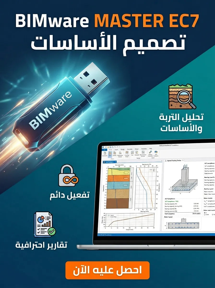BIMware MASTER EC7 Foundations برنامج (مفعّل بالكامل)