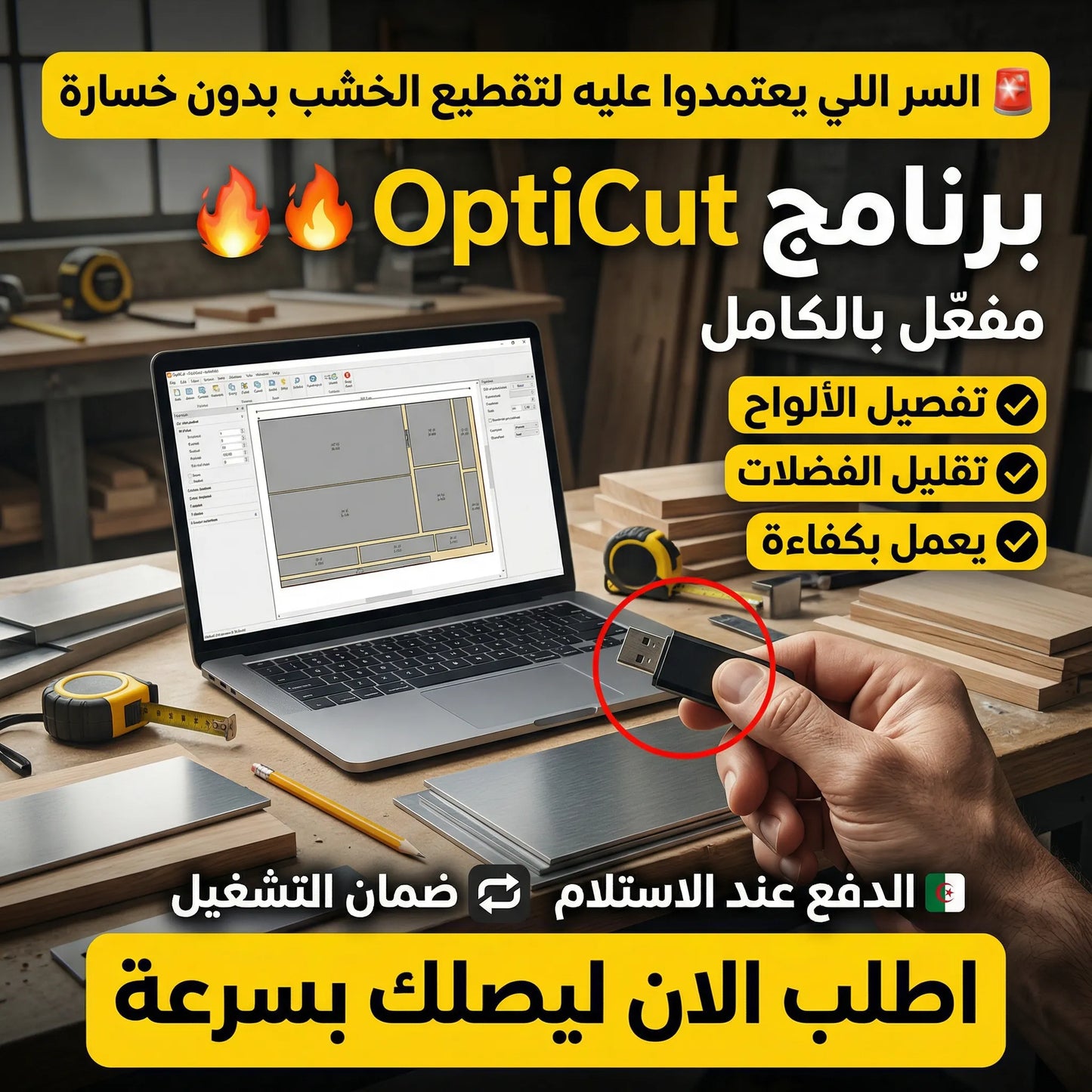 برنامج OptiCut (مفعّل بالكامل)