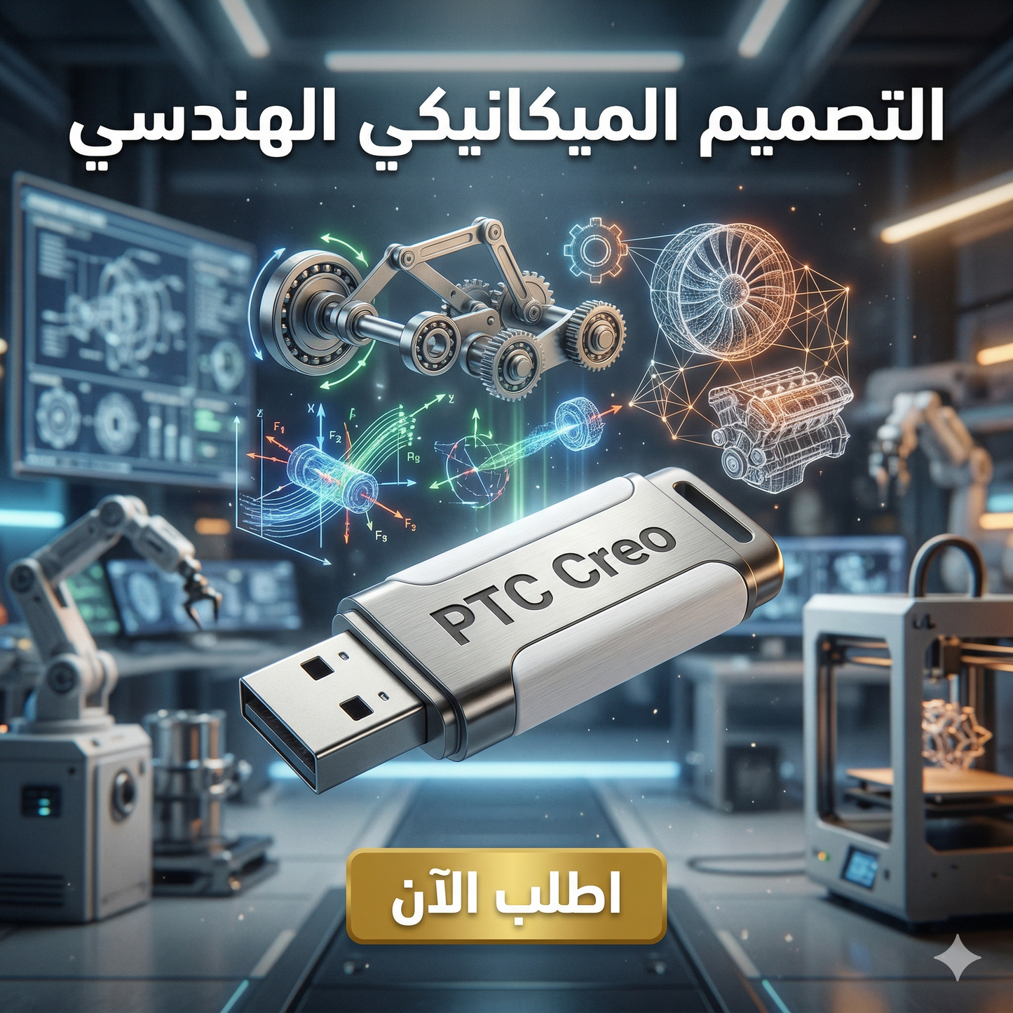برنامج PTC Creo (مفعّل بالكامل)