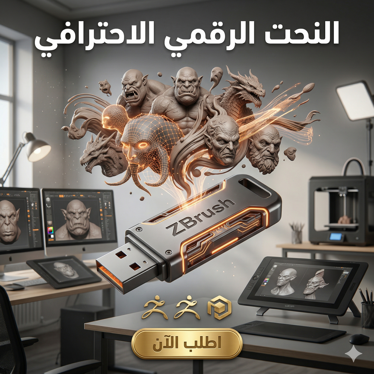 برنامج ZBrush (مفعّل بالكامل)