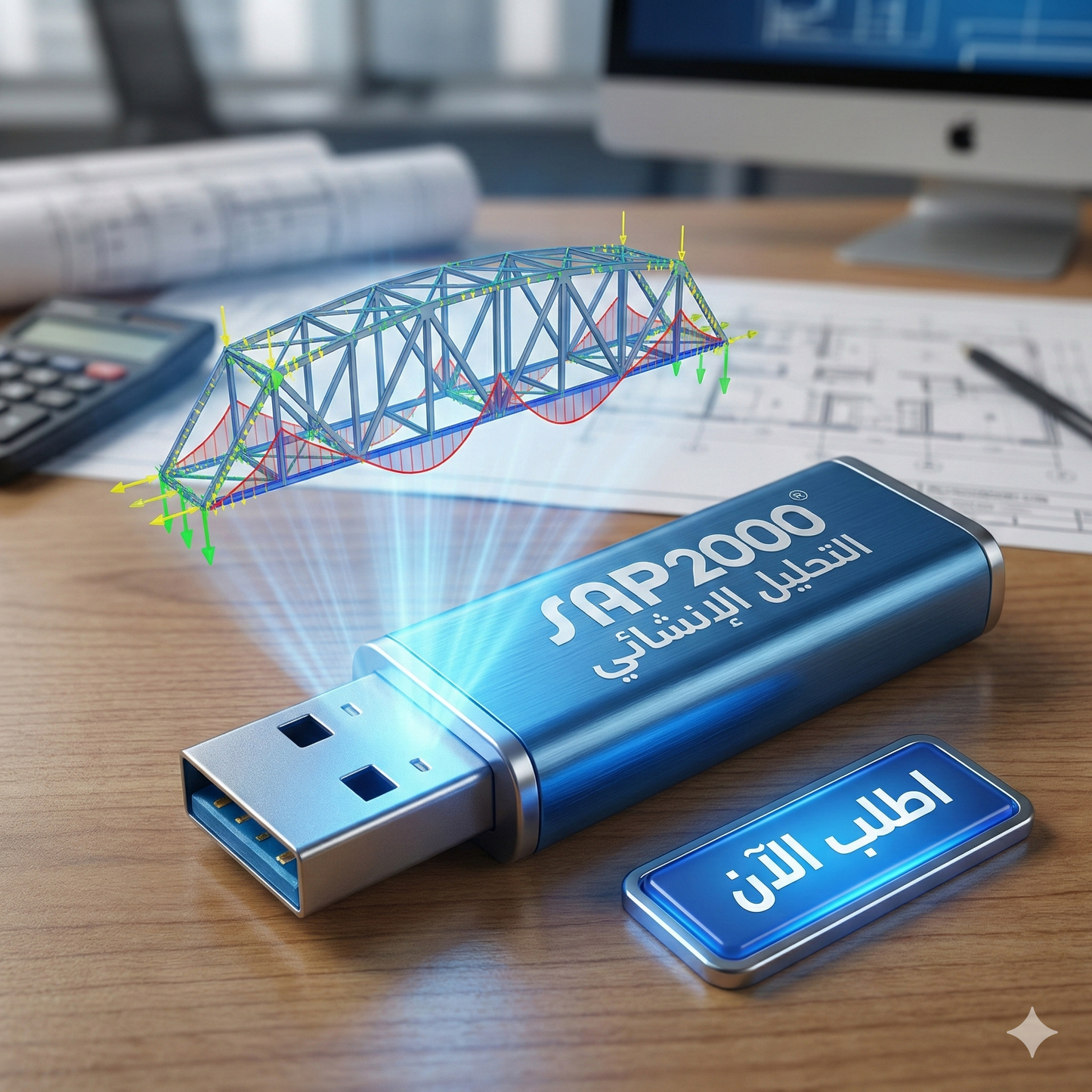 برنامج SAP2000 (مفعّل بالكامل)