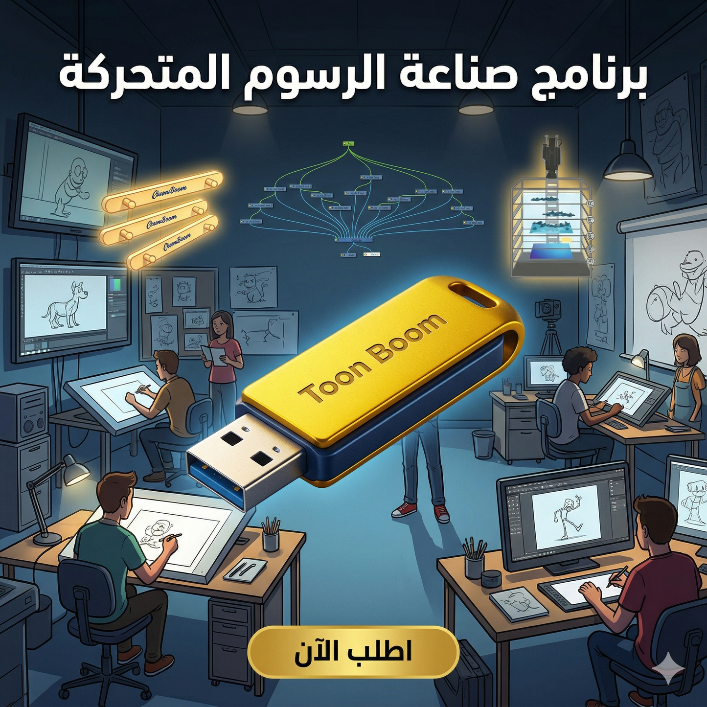 برنامج Toon Boom Harmony (مفعّل بالكامل)