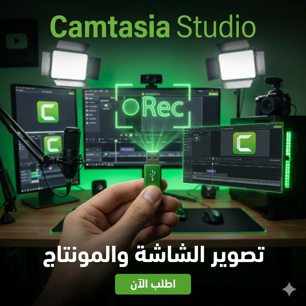 برنامج Camtasia Studio (مفعّل بالكامل)