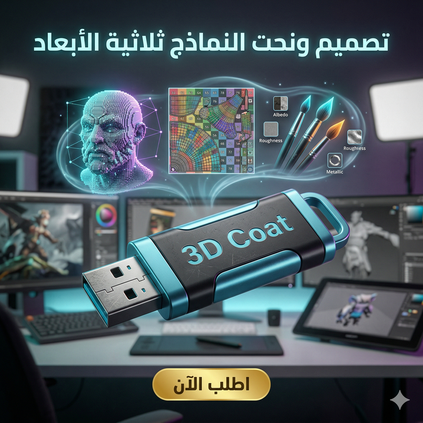 برنامج 3D Coat (مفعّل بالكامل)