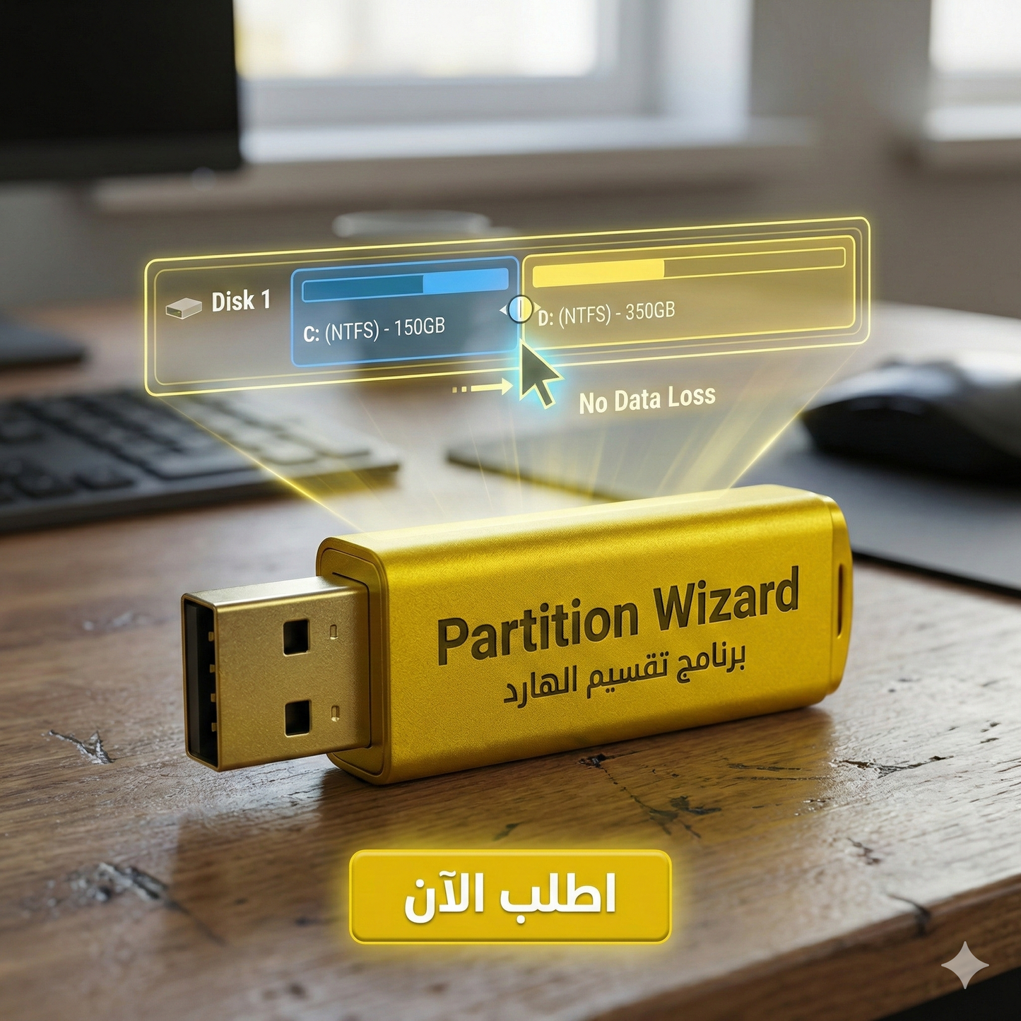 برنامج Partition Wizard (مفعّل بالكامل)