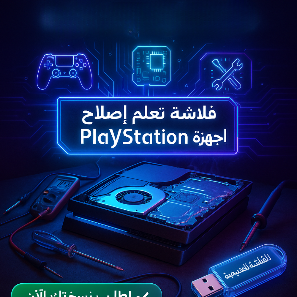 فلاشة تعلم اصلاح PlayStation(الأكثر طلبا)