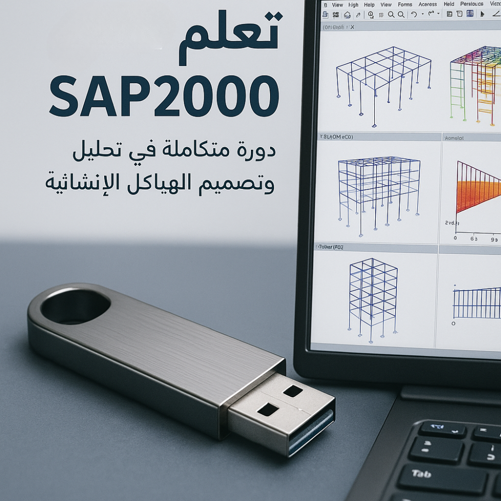فلاشة تعلم SAP2000 (الأكثر طلبا)