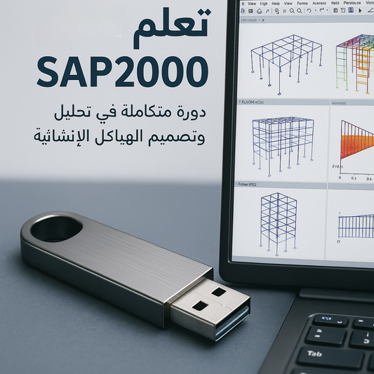 فلاشة تعلم SAP2000 (الأكثر طلبا)