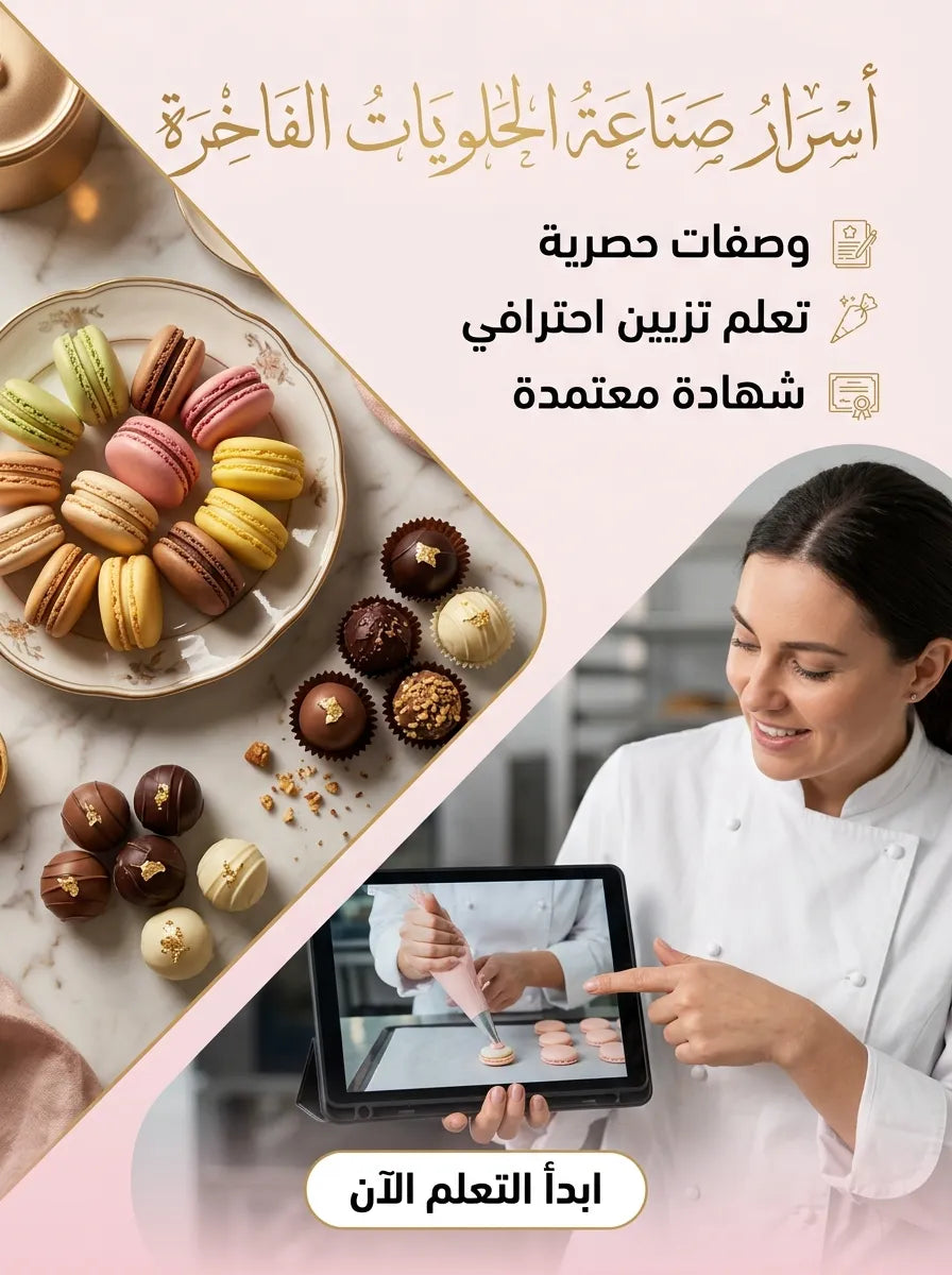 دورة صناعة الحلويات