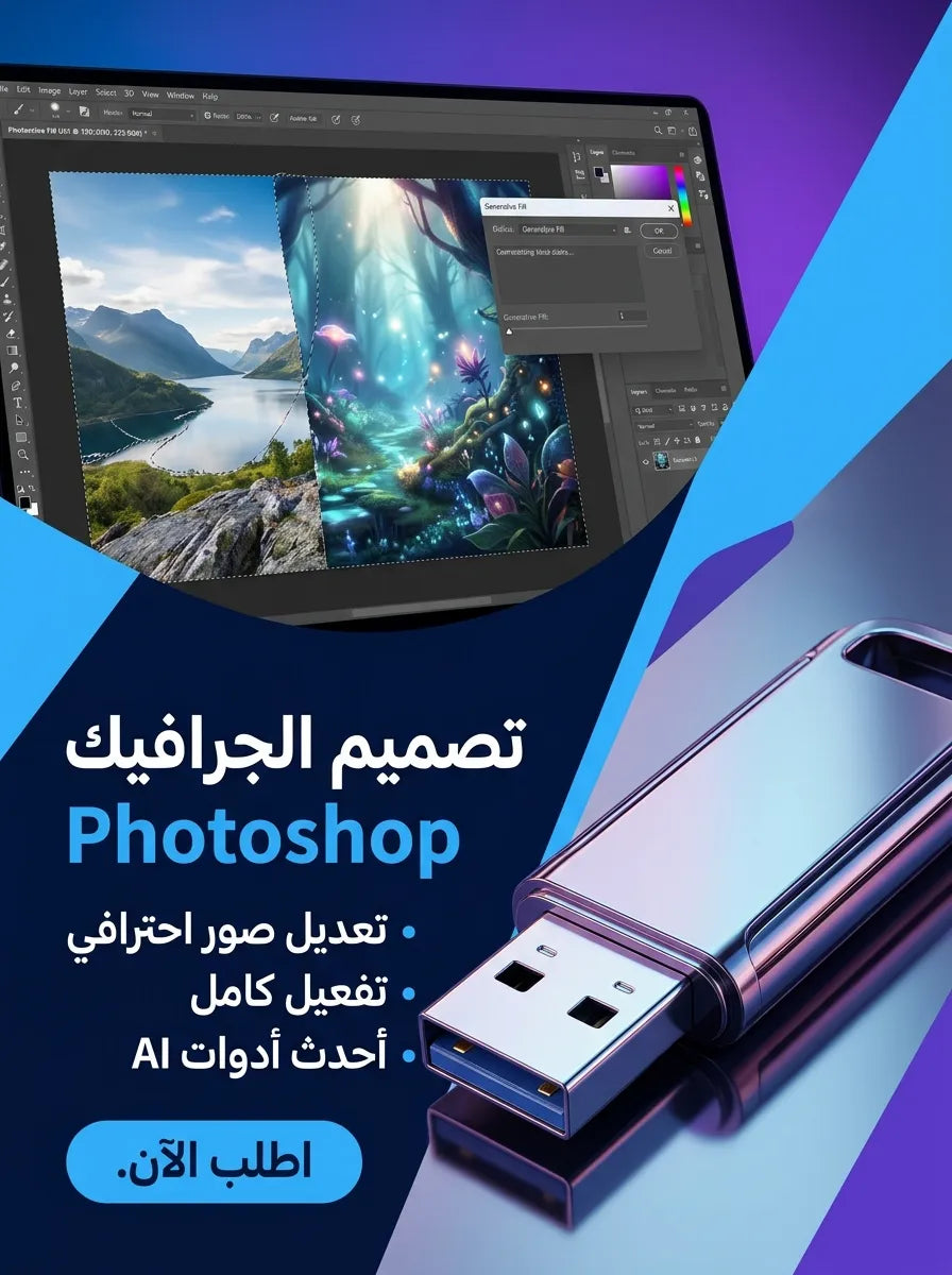 ADOBE PHOTOSHOP برنامج (مفعّل بالكامل)