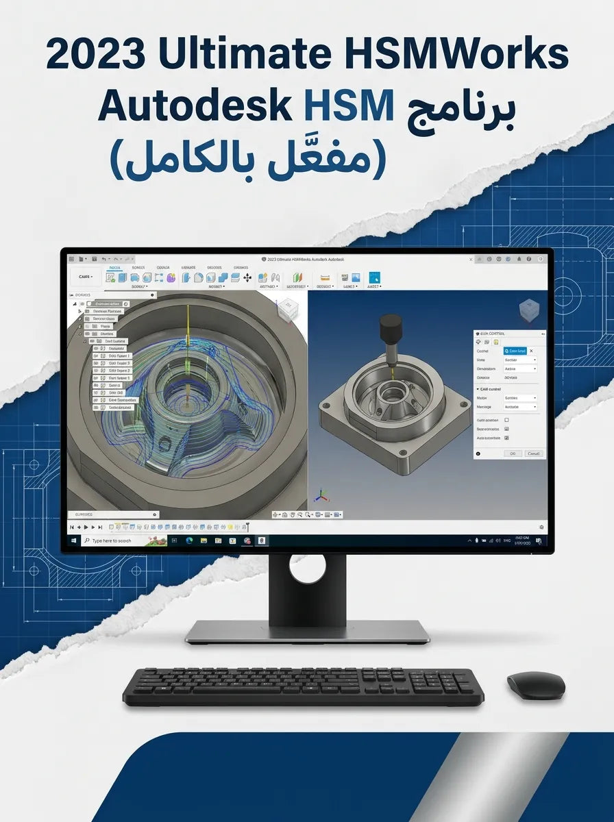 2023 Ultimate HSMWorks Autodesk برنامج (مفعّل بالكامل)