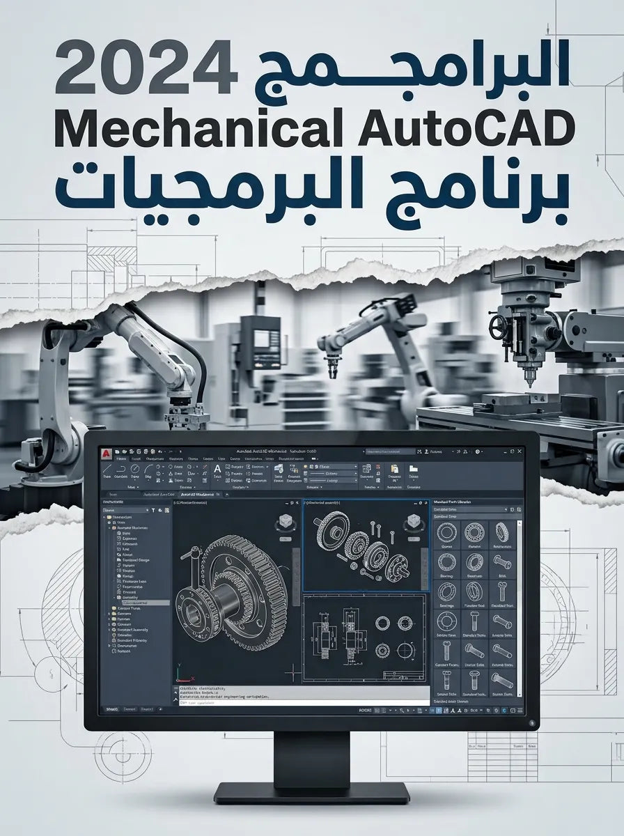 2024 Mechanical AutoCAD Autodesk برنامج (مفعّل بالكامل)