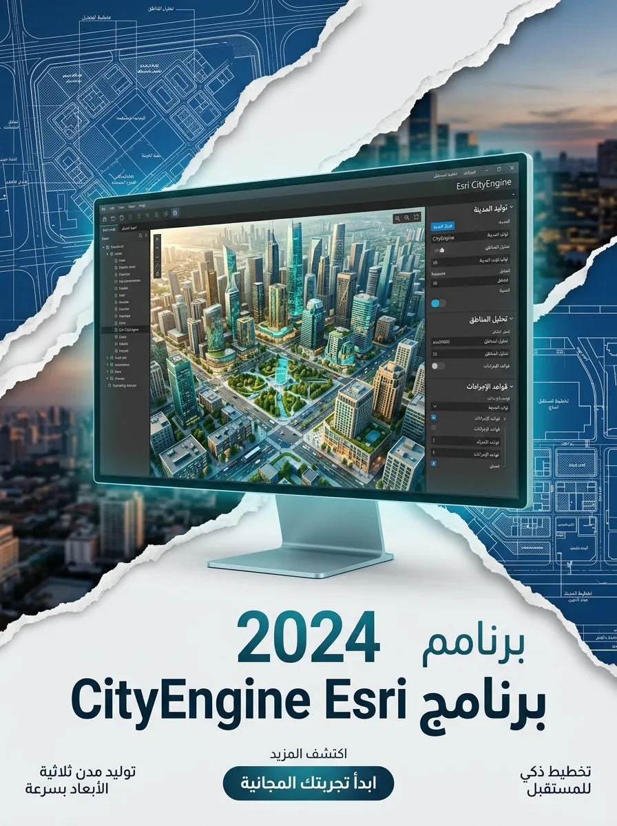 2024 CityEngine Esri برنامج (مفعّل بالكامل)