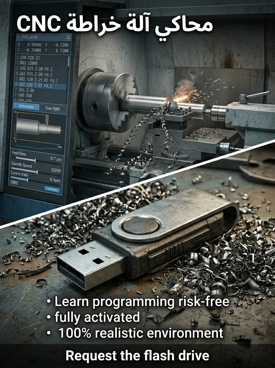 CNC Lathe Simulator برنامج (مفعّل بالكامل)