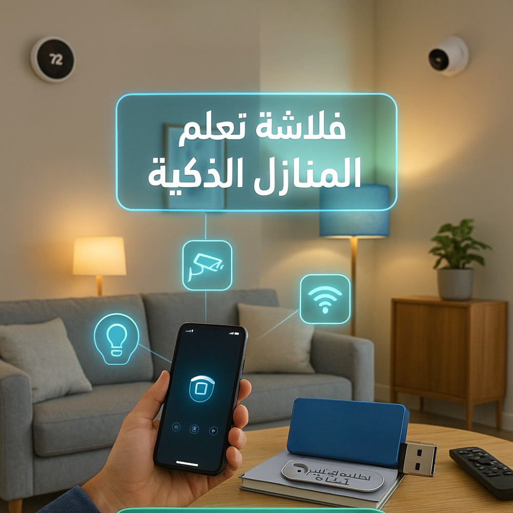 فلاشة تعلم المنازل الذكية (الأكثر طلبا)